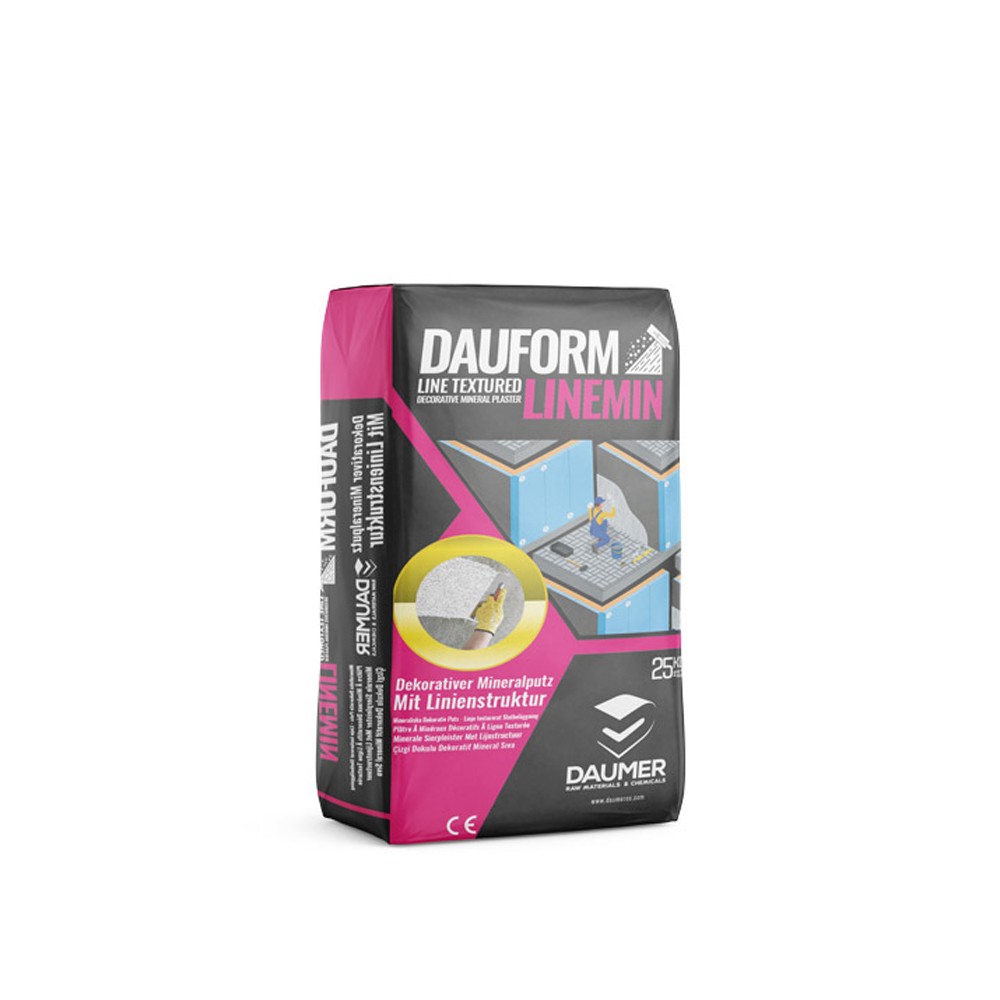 Dauform Linemin დეკორატიული ბათქაში მიუნხენი 25კგ — ფითხი და ბათქაში
